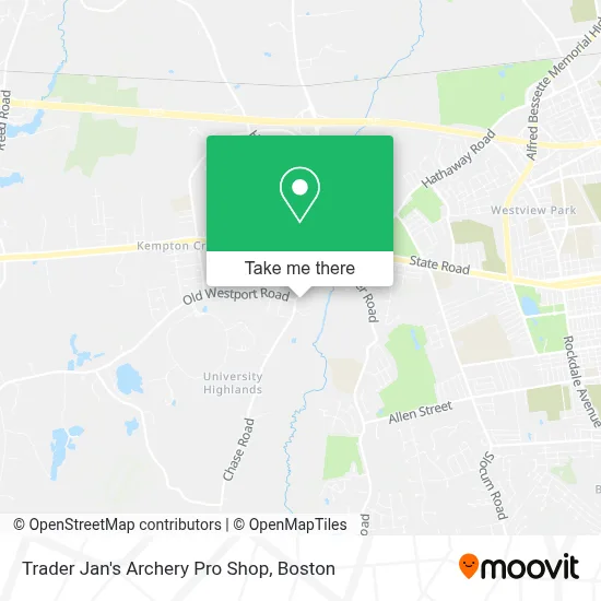 Trader Jan's Archery Pro Shop map