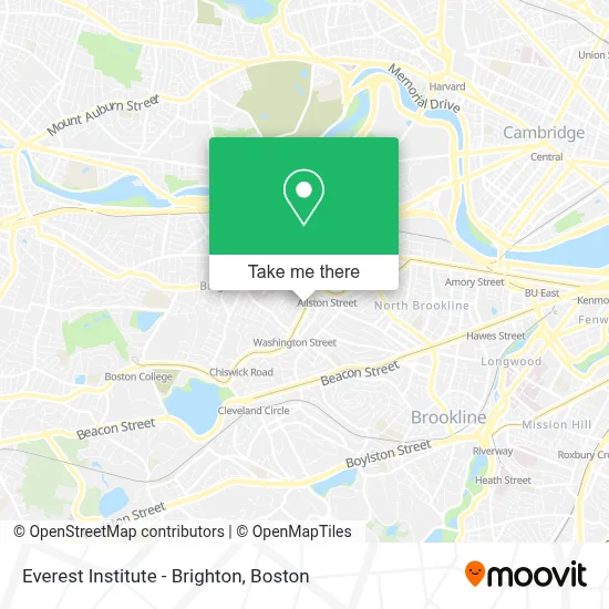 Everest Institute - Brighton map