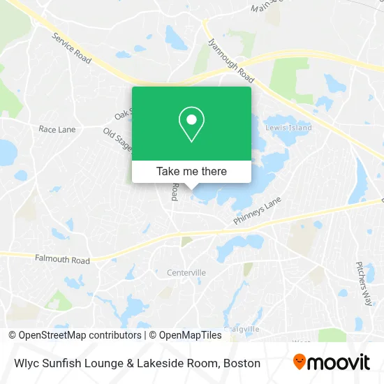 Wlyc Sunfish Lounge & Lakeside Room map