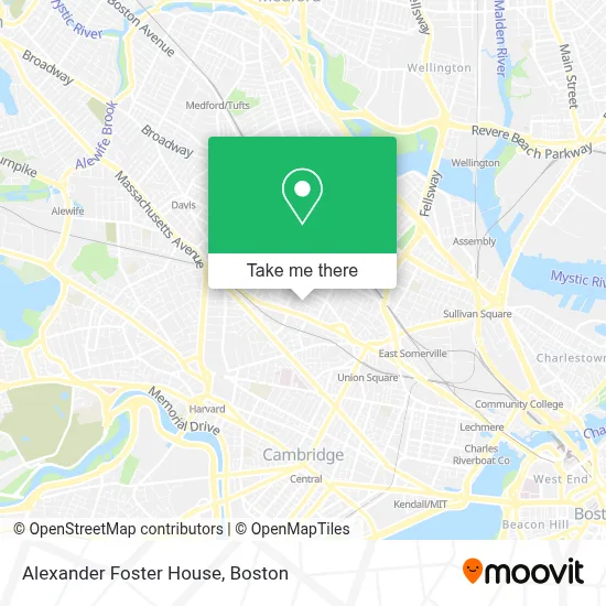 Alexander Foster House map
