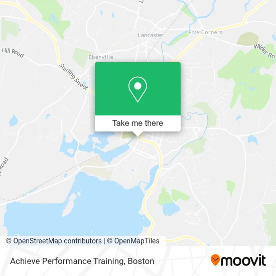 Achieve Performance Training map