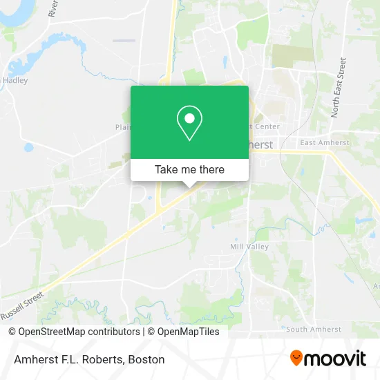 Amherst F.L. Roberts map