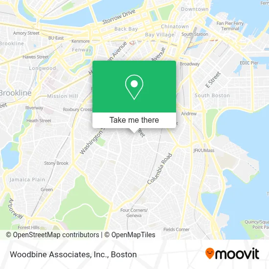 Woodbine Associates, Inc. map