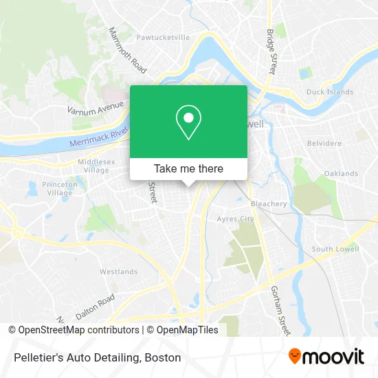 Pelletier's Auto Detailing map