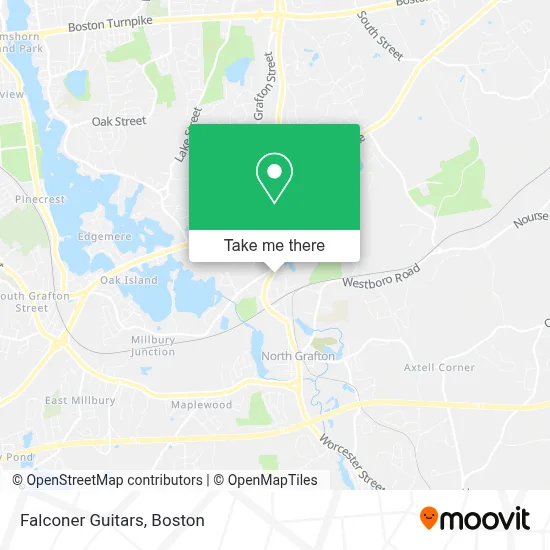 Falconer Guitars map