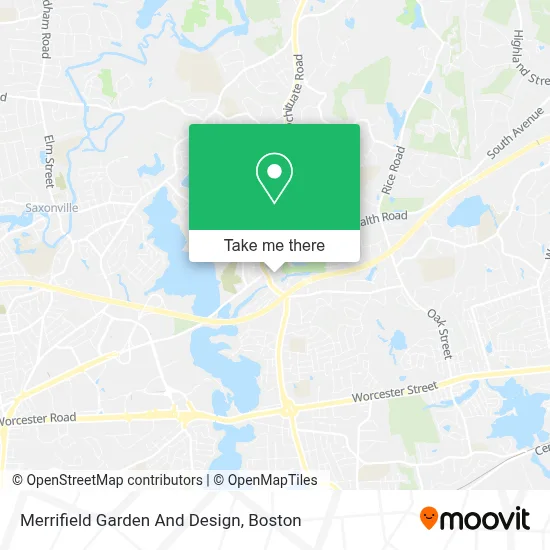 Merrifield Garden And Design map