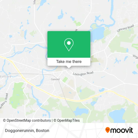 Doggonerunnin map