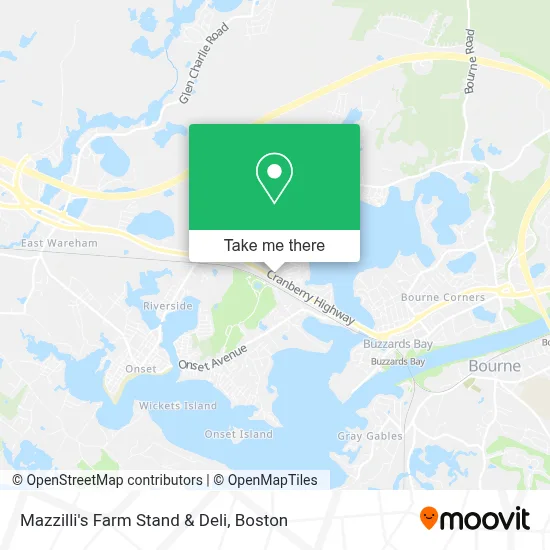 Mazzilli's Farm Stand & Deli map