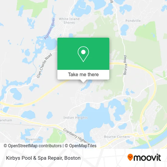 Kirbys Pool & Spa Repair map
