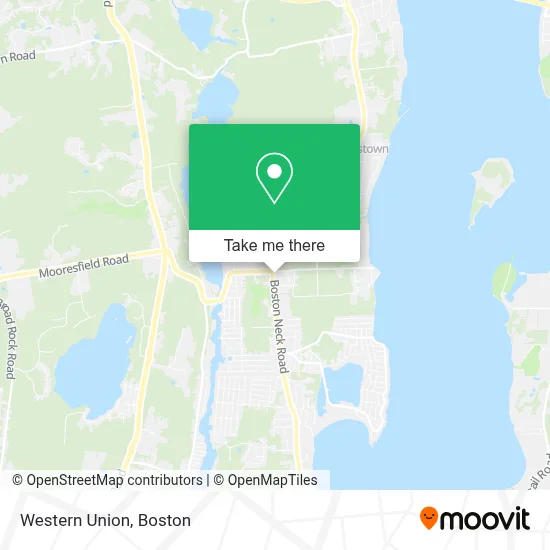 Western Union map