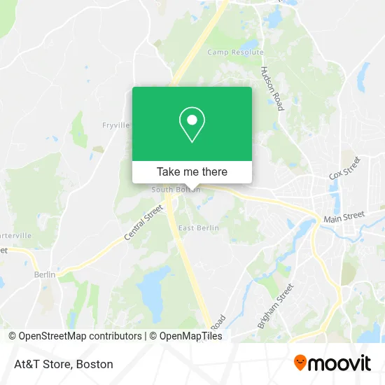 At&T Store map