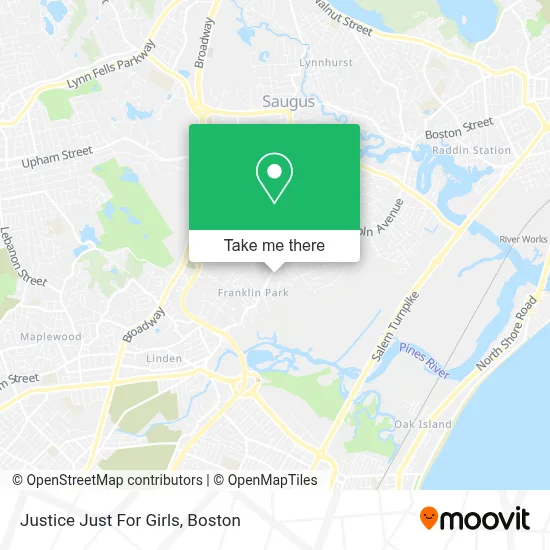Justice Just For Girls map