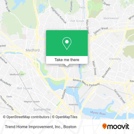 Trend Home Improvement, Inc. map