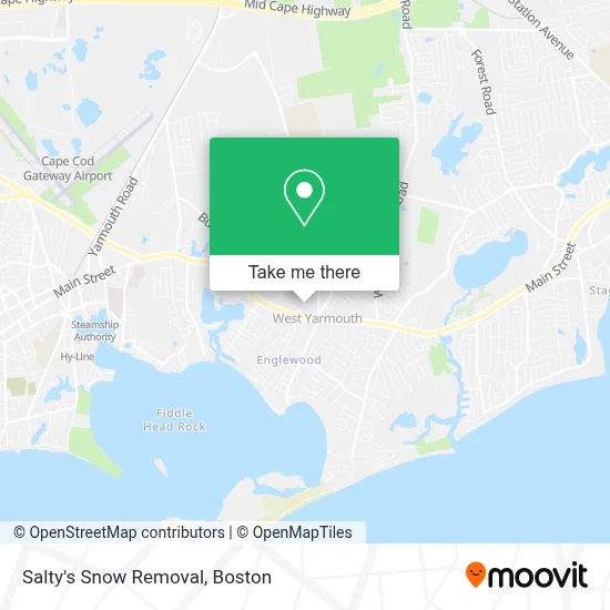 Salty's Snow Removal map