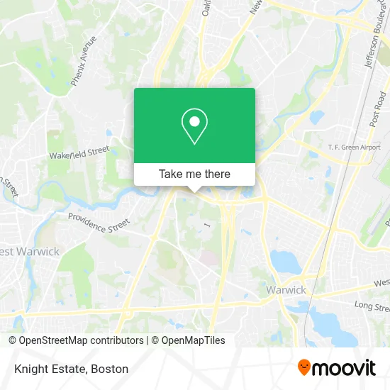 Knight Estate map
