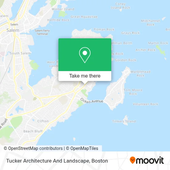 Tucker Architecture And Landscape map