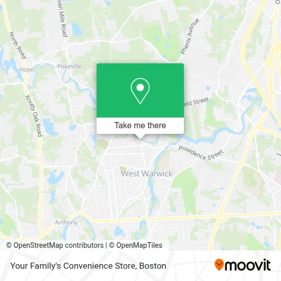 Your Family's Convenience Store map