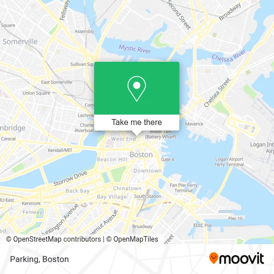 Parking map
