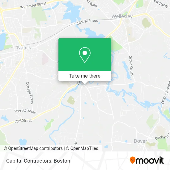 Capital Contractors map