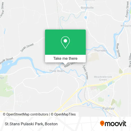 St.Stans Pulaski Park map