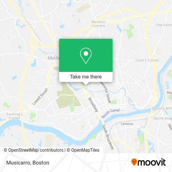 Musicarro map