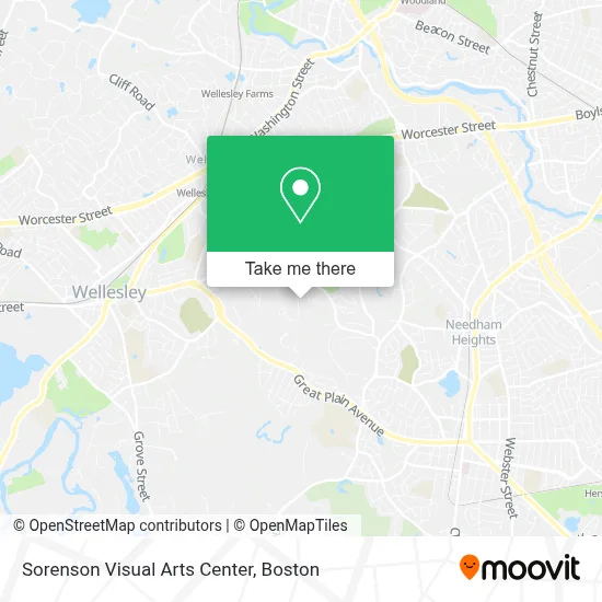 Sorenson Visual Arts Center map