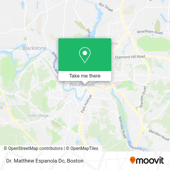 Dr. Matthew Espanola Dc map