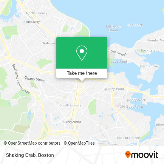 Shaking Crab map