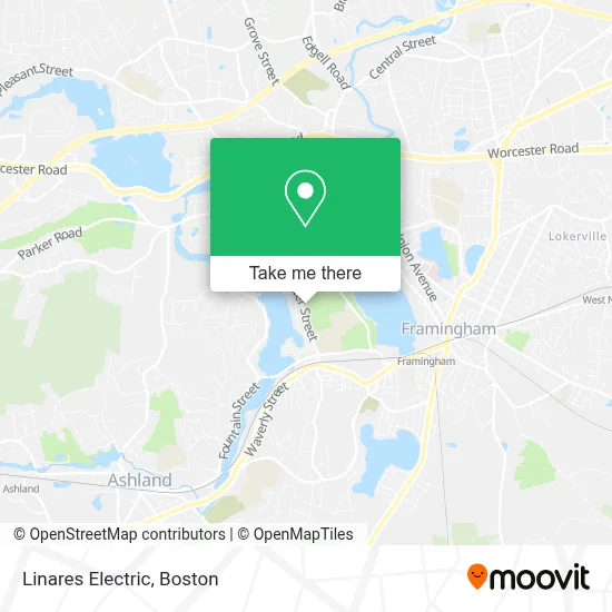 Linares Electric map