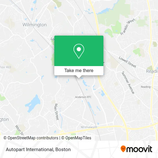 Autopart International map
