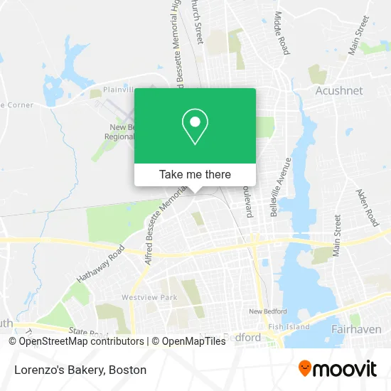 Lorenzo's Bakery map