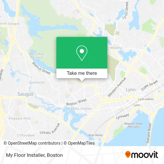 My Floor Installer map
