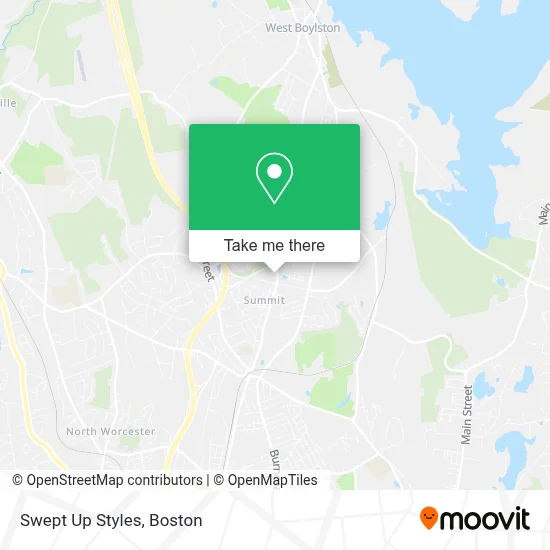 Swept Up Styles map