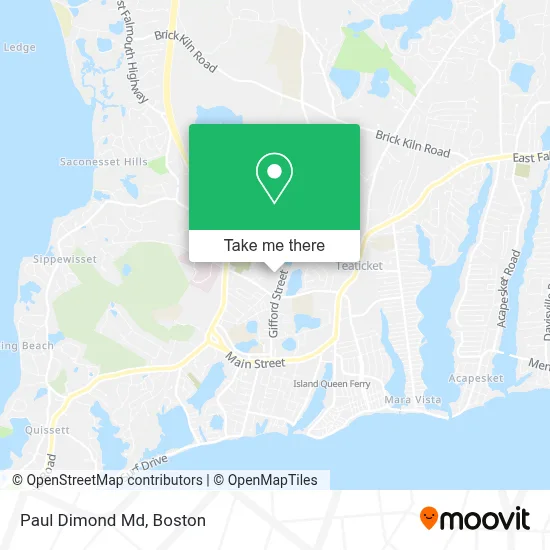 Paul Dimond Md map