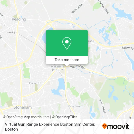 Virtual Gun Range Experience        Boston Sim Center map