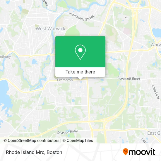 Rhode Island Mrc map