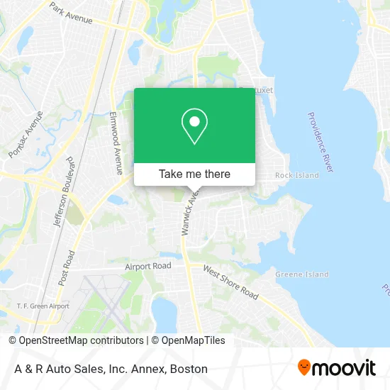 A & R Auto Sales, Inc. Annex map