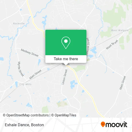 Exhale Dance map