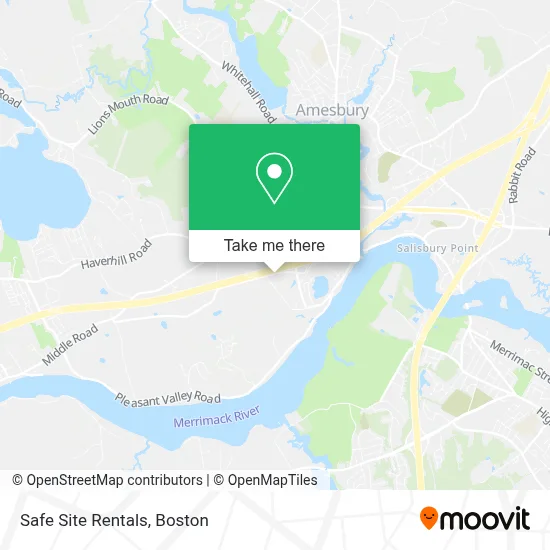 Safe Site Rentals map