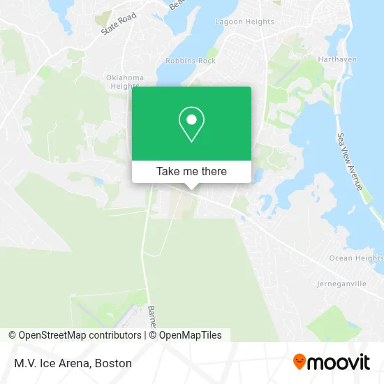 M.V. Ice Arena map