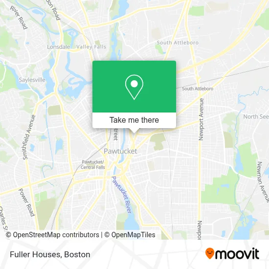 Fuller Houses map