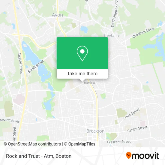 Rockland Trust - Atm map