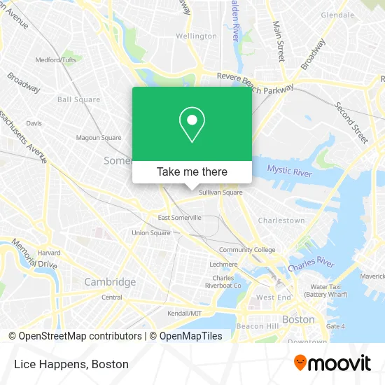 Lice Happens map