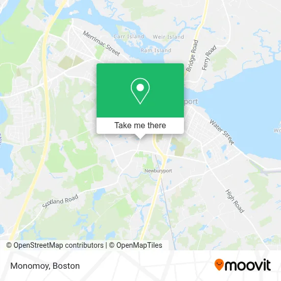 Monomoy map
