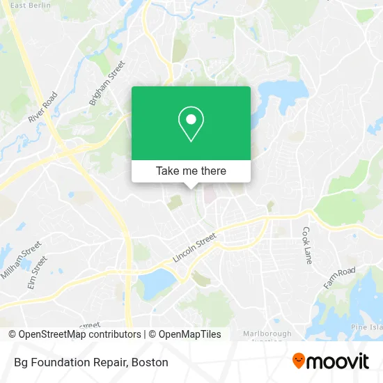 Bg Foundation Repair map