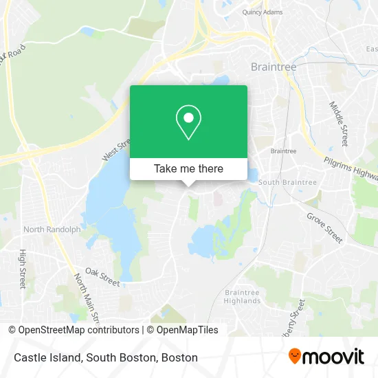 Castle Island, South Boston map
