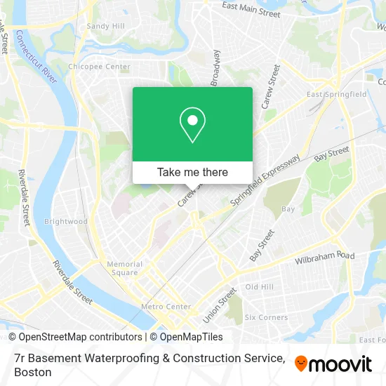 7r Basement Waterproofing & Construction Service map