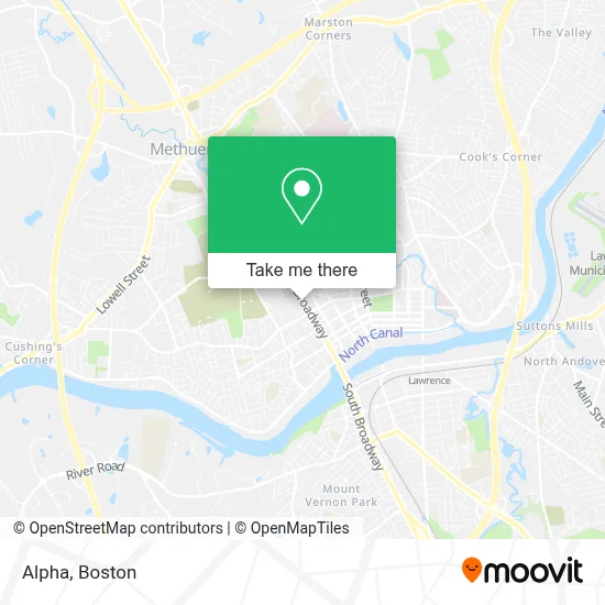 Alpha map