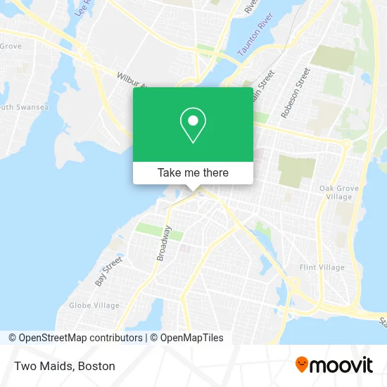 Two Maids map
