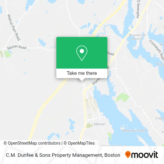 C.M. Dunfee & Sons Property Management map